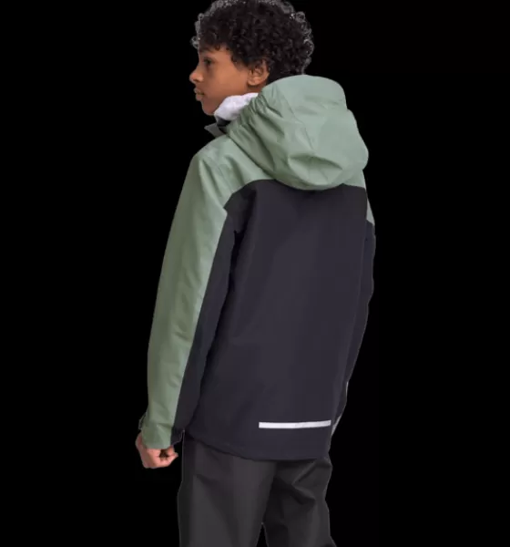Everest Outdoor Tunna Jackor | Regnjackor<J Allround Jacket KHAKI GREEN/BLACK