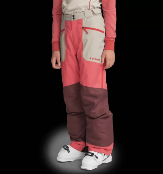 Everest Outdoor Skidbyxor<J Freeride Pt PINK MULTI