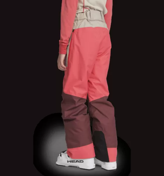 Everest Outdoor Skidbyxor<J Freeride Pt PINK MULTI