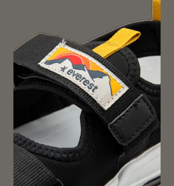 Everest Outdoor Sandaler<J Gokyo Sandal BLACK