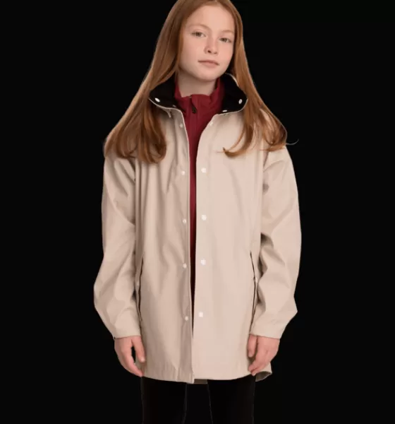 Everest Outdoor Tunna Jackor | Regnjackor<J Rain Coat IVORY BEIGE