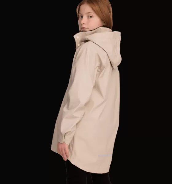 Everest Outdoor Tunna Jackor | Regnjackor<J Rain Coat IVORY BEIGE