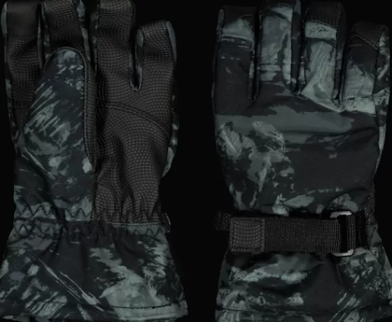 Everest Outdoor Handskar & Vantar | Handskar & Vantar<J Ski Glove Ll GREEN / BLACK