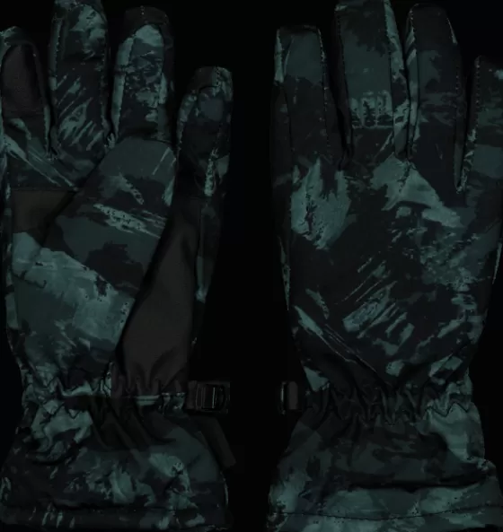 Everest Outdoor Handskar & Vantar | Handskar & Vantar<J Softshell Glove GREEN / BLACK