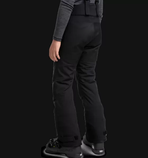 Everest Outdoor Skidbyxor<J Softshell Slim Pant BLACK