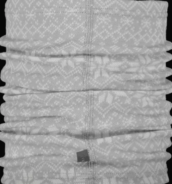 Everest Outdoor Halsduk<Jacquard Wool Neck Warmer GREY/WHITE