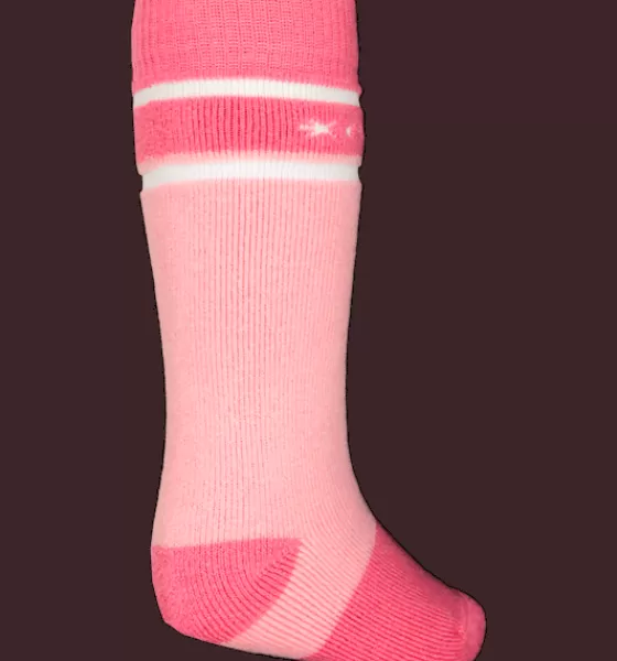 Everest Outdoor Strumpor | Strumpor<K Heavy Wool Sock PINK/DK PINK