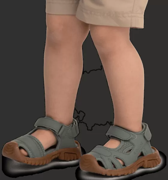 Everest Outdoor Sandaler<K Helags Sandal PISTACHIO GREEN