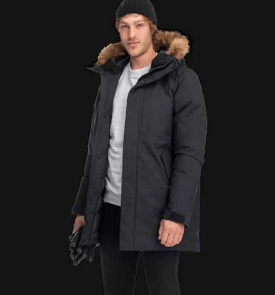 Everest Outdoor Varma Jackor | Dunjackor<M Agner Down Parka BLACK