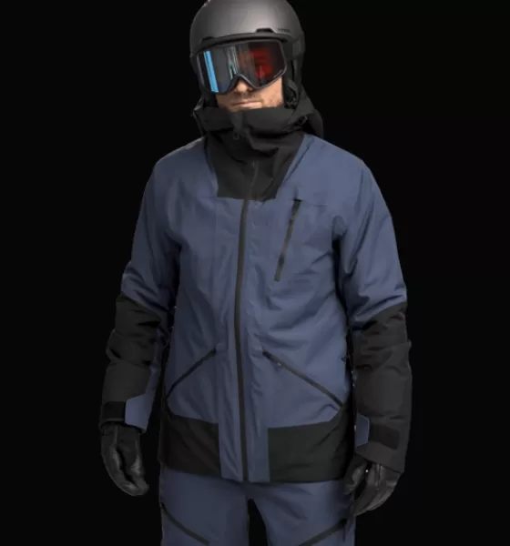 Everest Outdoor Varma Jackor | Skidjackor<M Alpine Jacket NAVY/BLACK