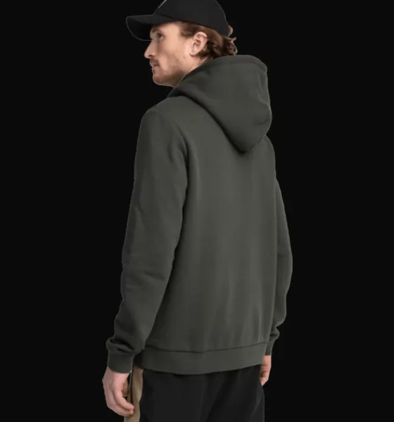 Everest Outdoor Tröjor & T-Shirts | Tröjor<M Recline Hood DARK GREEN