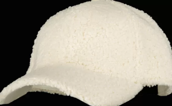 Everest Outdoor Kepsar & Hattar<Pile Cap IVORY BEIGE
