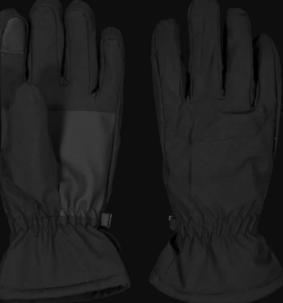Everest Outdoor Handskar & Vantar<U Softshell Glove BLACK