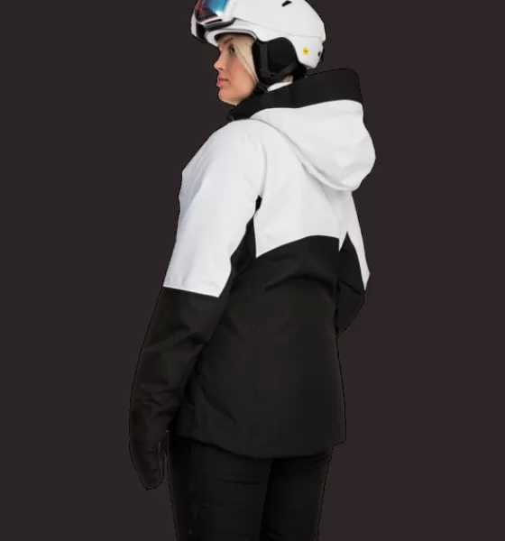 Everest Outdoor Skidjackor | Varma jackor<W Alpine Jacket WHITE/BLACK