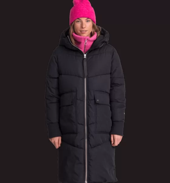 Everest Outdoor Varma jackor<W Fina Coat BLACK