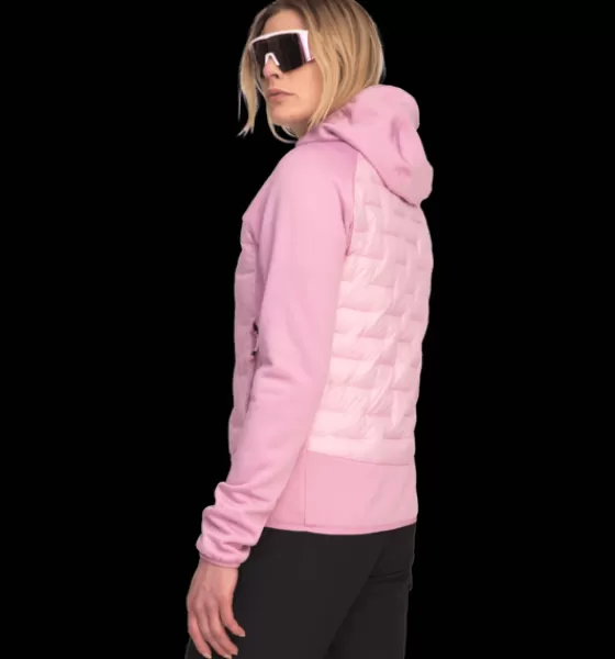 Everest Outdoor Tröjor & T-Shirts | Tunna jackor<W Hybrid Jkt 2 PINK