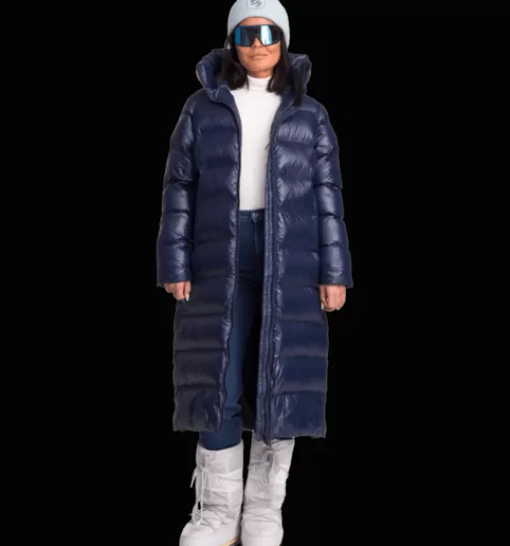 Everest Outdoor Varma jackor<W Juneau Coat NAVY SHINY
