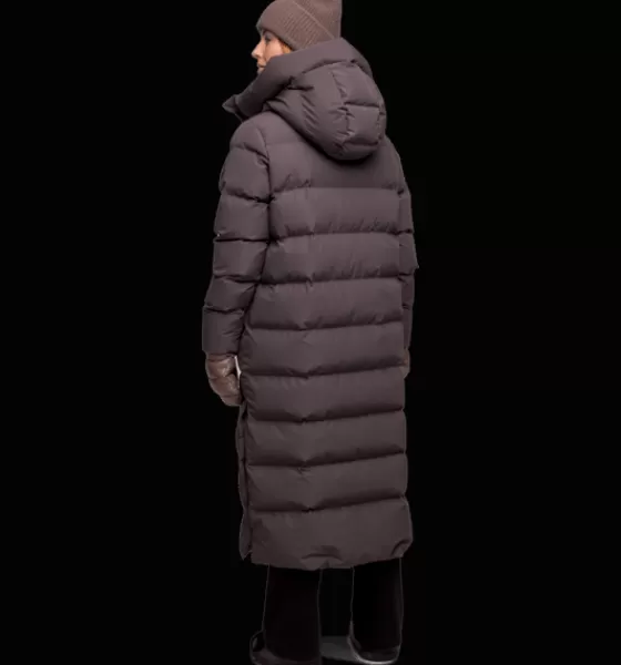 Everest Outdoor Varma jackor<W Juneau Coat PLUM SLATE
