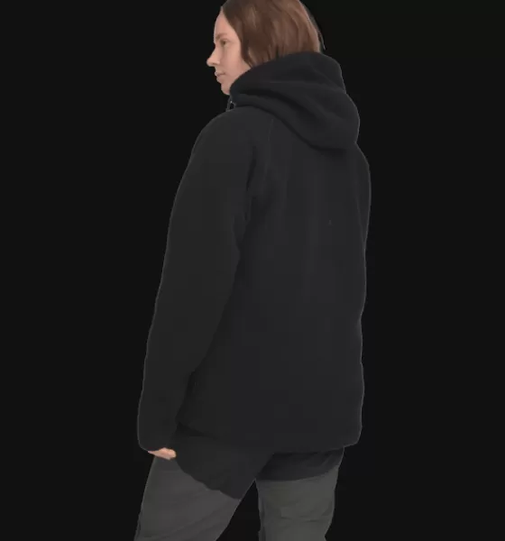 Everest Outdoor Tröjor & T-Shirts | Tröjor<W Pile Anorak BLACK INKA