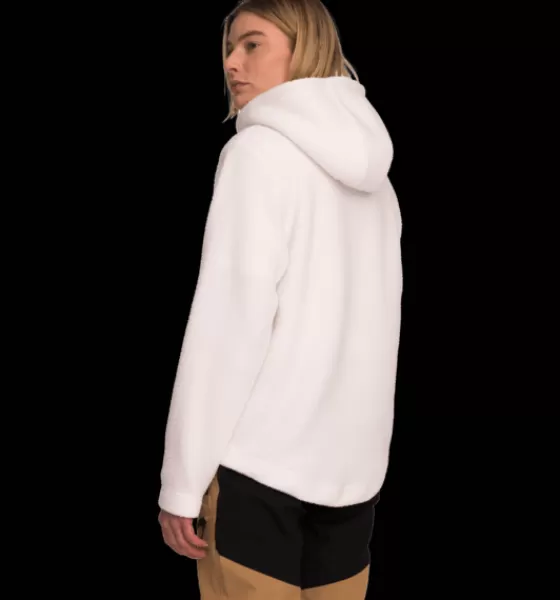 Everest Outdoor Tröjor & T-Shirts | Tröjor<W Pile Hoodie WHITE