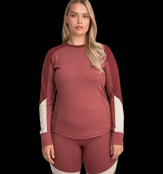 Everest Outdoor Underställ | Tröjor & T-Shirts<W Underwear Sht ROSE CLAY