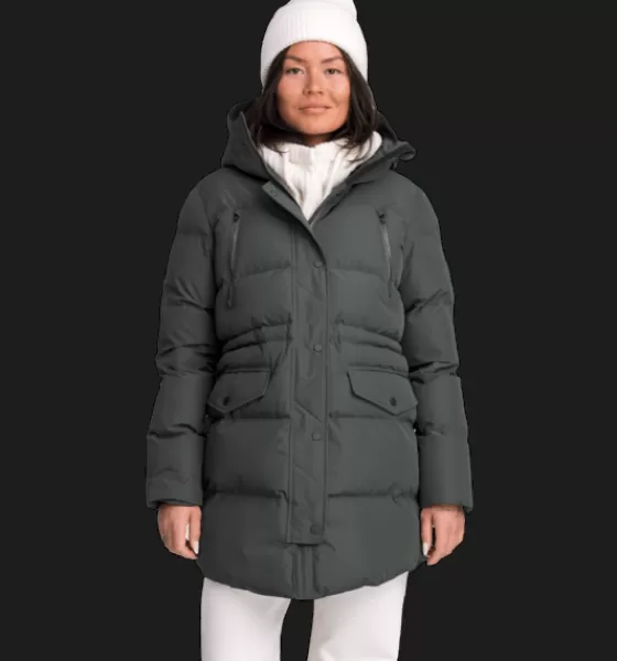 Everest Outdoor Varma jackor<W Warm Parka DK GREEN